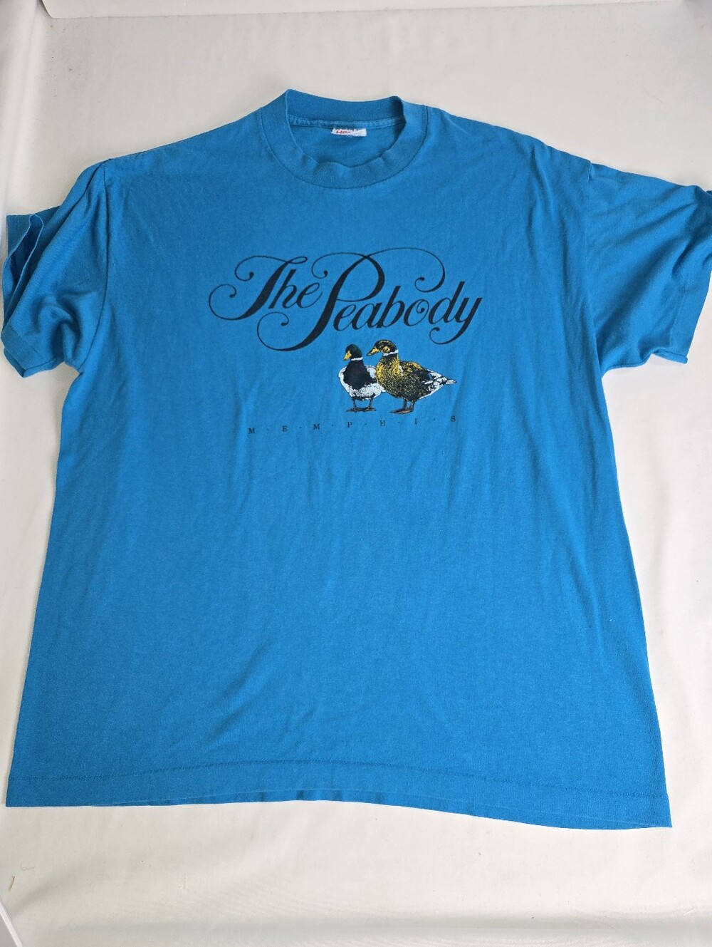 Vintage The Peabody Ducks Memphis TN Tshirt XL Single Stitch USA